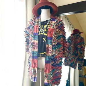 Vintage "Muslin Mink" Fringe Jacket ✨💎